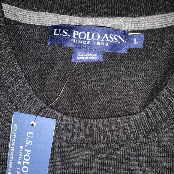 U.S. Polo Assn Men’s Striped Sweater — Brand New! - Picture 3 of 3